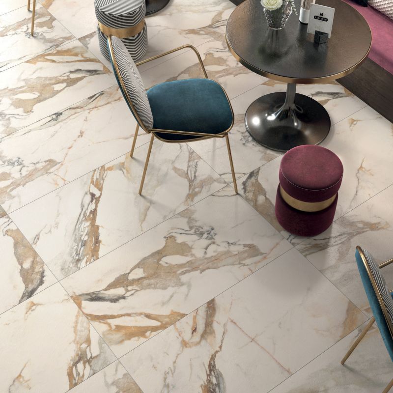 Floor: Ivory 60x120 Epoque Marmo Ariana Piastrelle & Mosaici