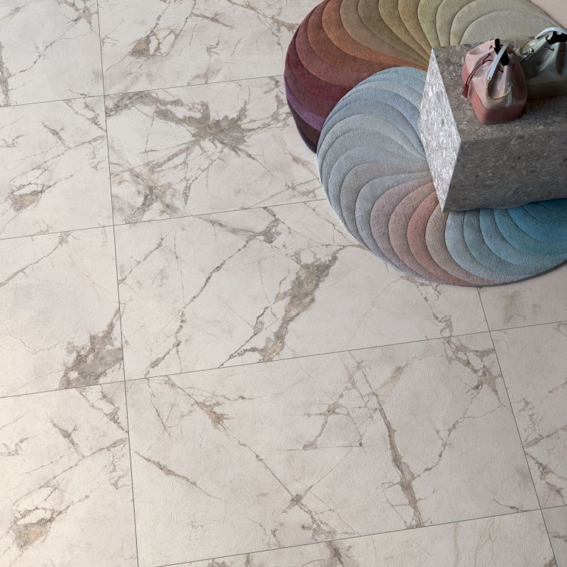 Floor: White 60x120 Epoque Marmo Ariana Piastrelle & Mosaici