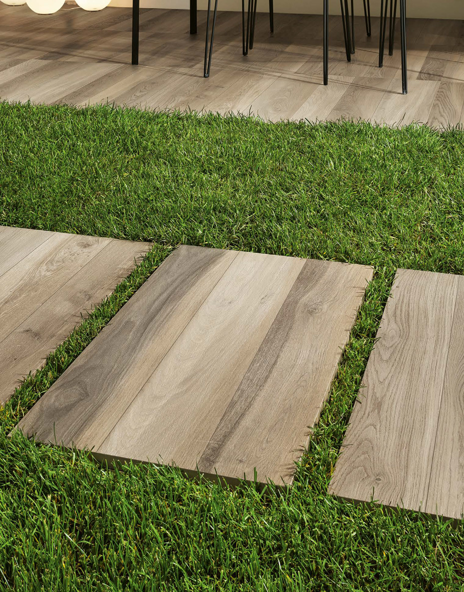 Ulivo 45x90  Grip Antiscivolo R11 Effetto Legno Gres fine porcellanato smaltato Cottage Serie Floor and More Piemme Ceramiche Piastrelle & Mosaici