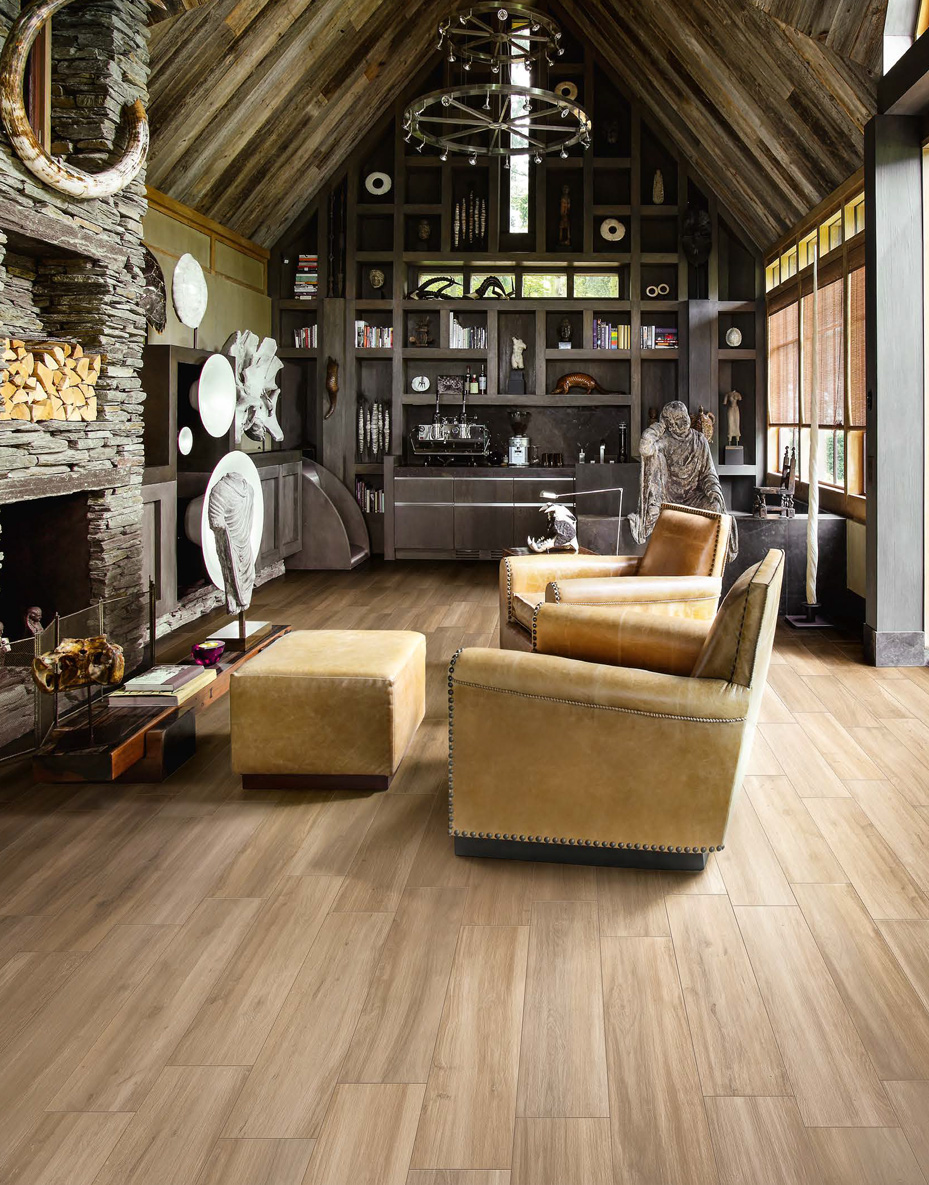 Acacia 22,5x90 Naturale Effetto Legno Gres fine porcellanato smaltato Cottage Serie Floor and More Piemme Ceramiche Piastrelle & Mosaici