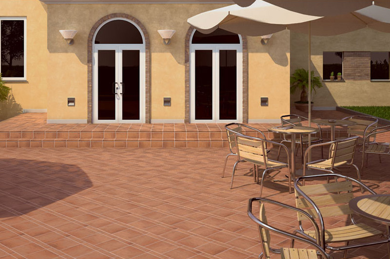 Appia 6,5x26 + Appia 13x26 + Appia 26x26 Strade Romane Serie Klinker Domus Linea Piastrelle & Mosaici