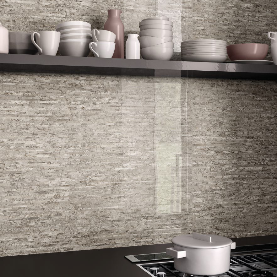 Wall: Breccia Braque Doghe 120x240 Superfice Lappato Lucido o Naturale Gres Porcellanato Rettificato Tele di Marmo Serie Emilceramica Piastrelle & Mosaici