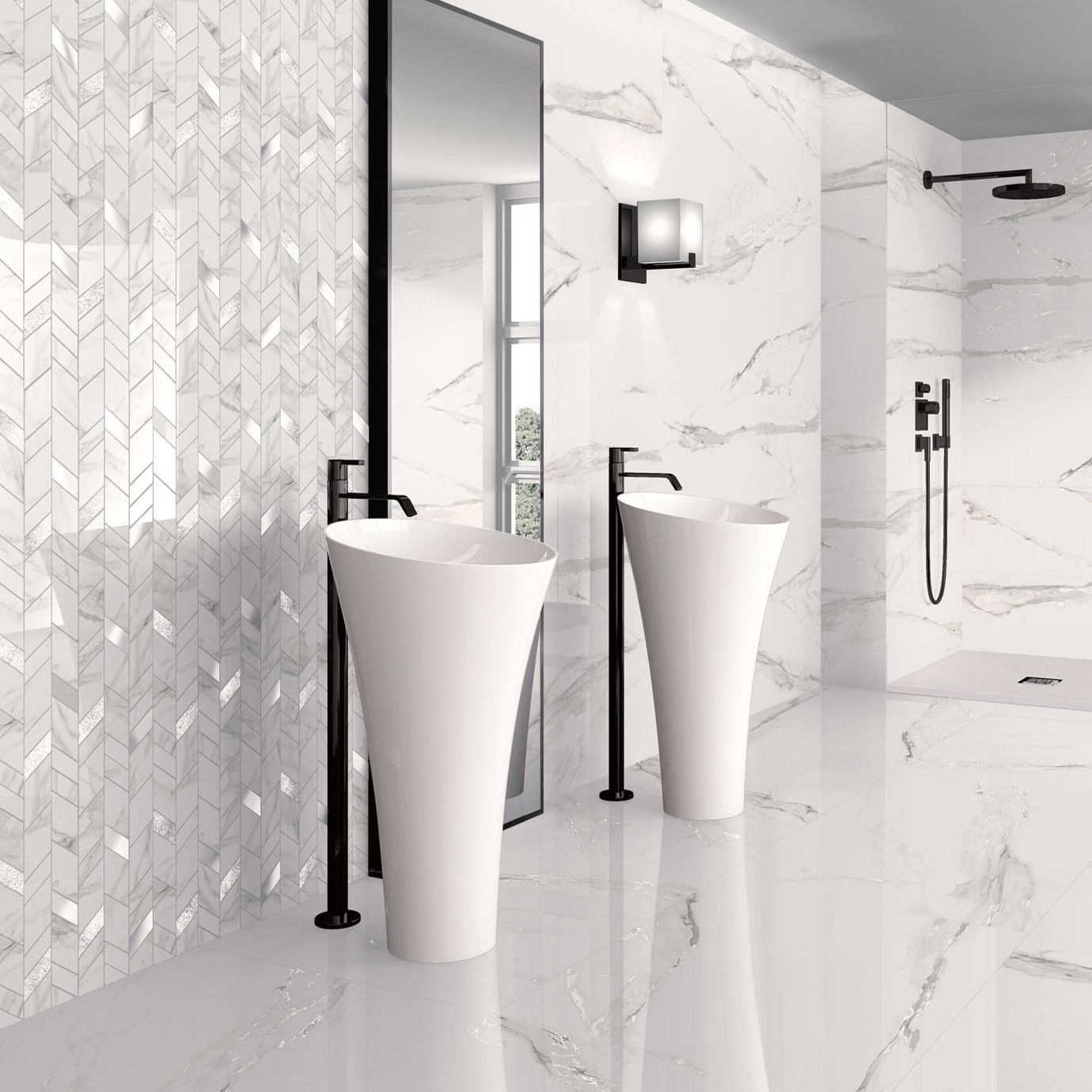 Effetto Marmo Ibero Porcelanico Piastrelle & Mosaici Linea Completa