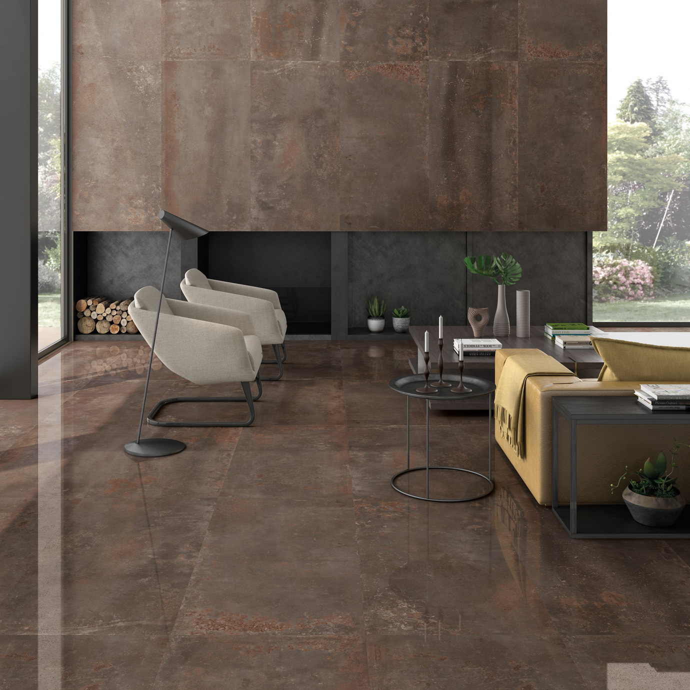 Effetto Metallo Ibero Porcelanico Piastrelle & Mosaici Linea Completa