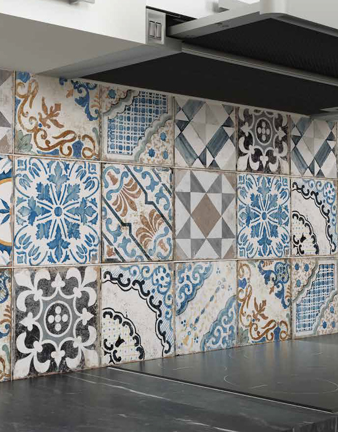 Wall: Mix 20x20 Naturale Agadir Serie Cemento Il Cavallino Ceramiche Piastrelle & Mosaici