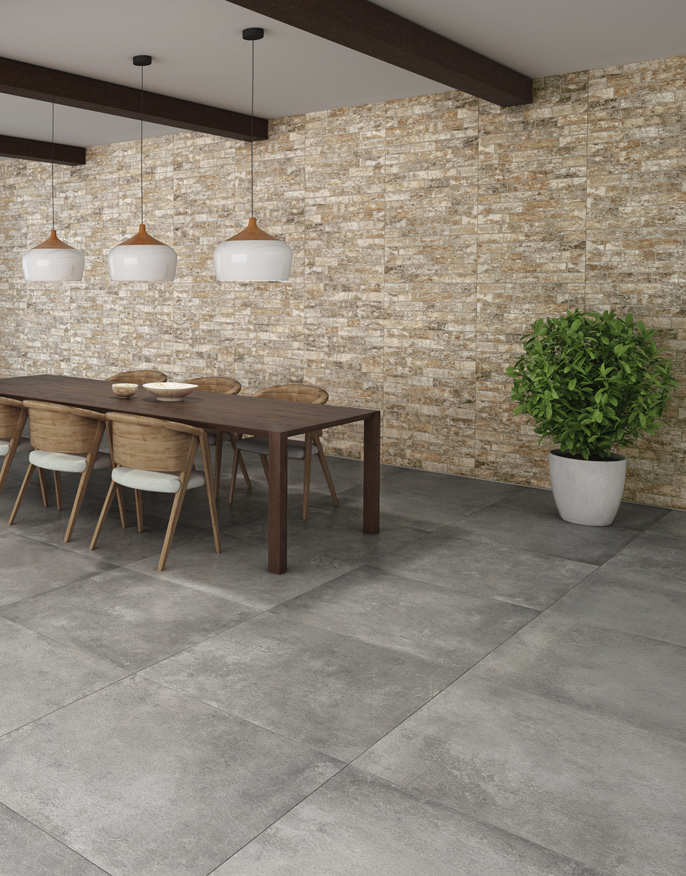 Floor: Grigio 90x90 Rettificato Meteora Serie Cemento Il Cavallino Ceramiche Piastrelle & Mosaici