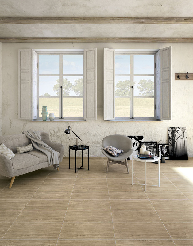 Floor: Sand 30,8x61,5 Chalet Serie Legno Il Cavallino Ceramiche Piastrelle & Mosaici