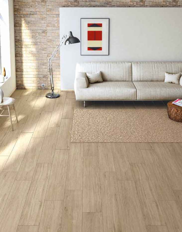Floor: Beige 20,3x122,6 Devon Serie Legno Il Cavallino Ceramiche Piastrelle & Mosaici