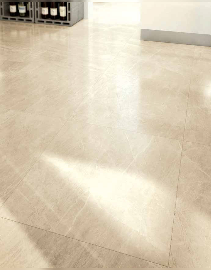Floor: Almond 60x60 Lappato Rettificato Athena Serie Marmo Il Cavallino Ceramiche Piastrelle & Mosaici
