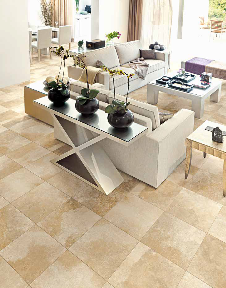 Floor: Medium 61x61 Rettificato Strutturato Durango Serie Pietra Il Cavallino Ceramiche Piastrelle & Mosaici