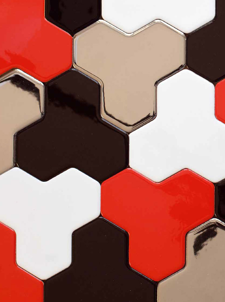 YPSILON Supporto Smaltato Lucida Serie Aalto Hydre Ston Piastrelle & Mosaici