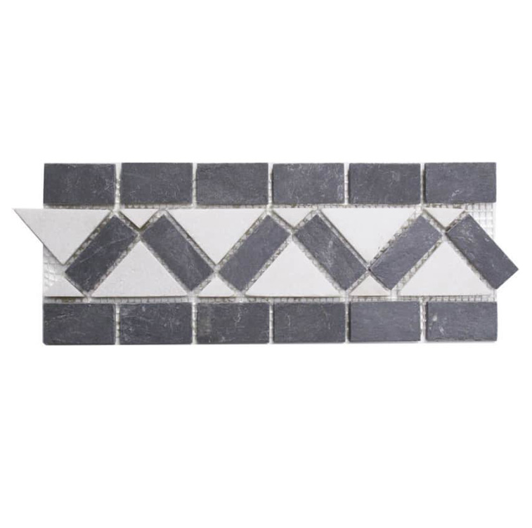 GIOVE 12x30 FASCIA Pietra Naturale Opaca Serie Fasce&Rosoni Hydre Ston Piastrelle & Mosaici