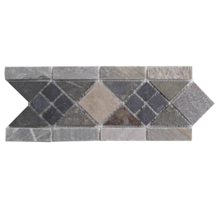 PLUTONE 12x30 FASCIA Pietra Naturale Opaca Serie Fasce&Rosoni Hydre Ston Piastrelle & Mosaici