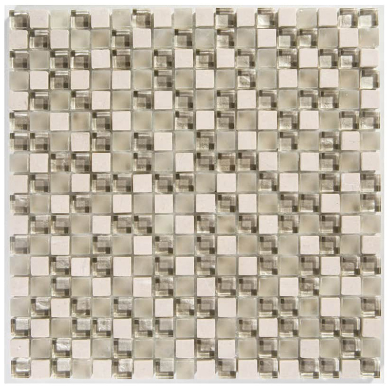 LUMILLE CREMA Vetro / Pietra Naturale Lucida / Opaca / Satinata Serie Lacca 15 Hydre Ston Piastrelle & Mosaici