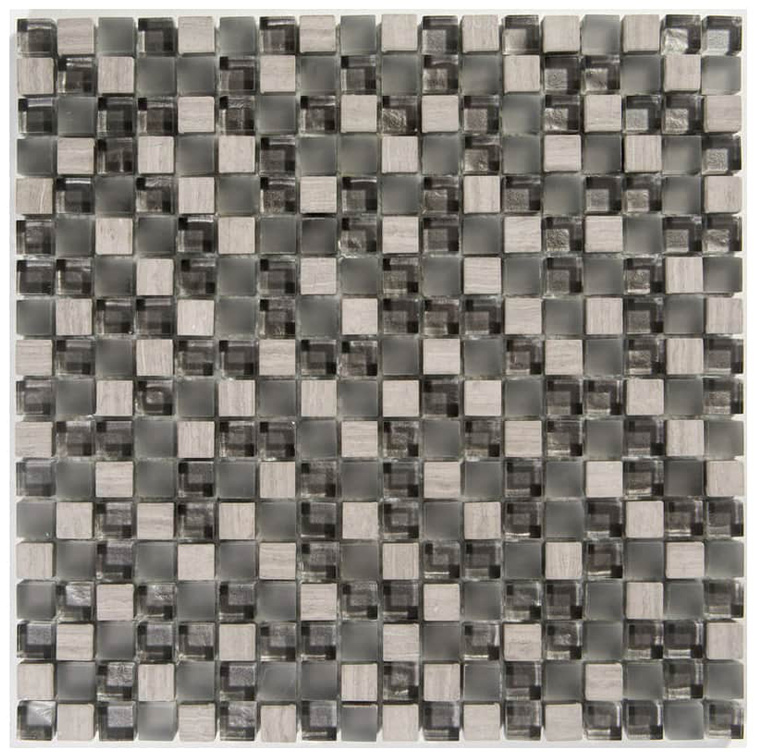 LUMILLE GRIGIO Vetro / Pietra Naturale Lucida / Opaca / Satinata Serie Lacca 15 Hydre Ston Piastrelle & Mosaici