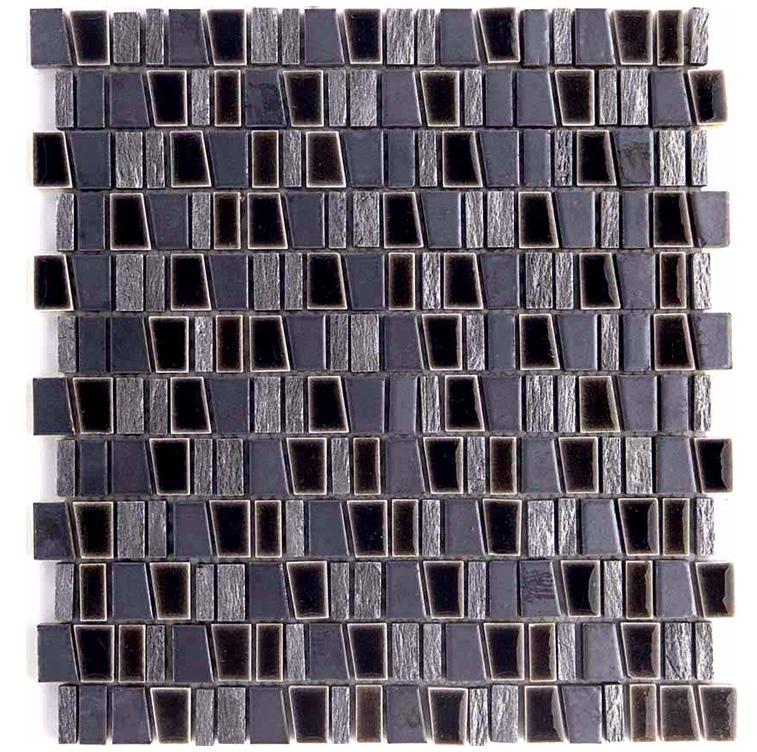 PIOMBO Supporto Smaltato / Pietra Naturale Rivestita di Lamina Metallica Lucida / Opaca Serie Lacca Murini Hydre Ston Piastrelle & Mosaici