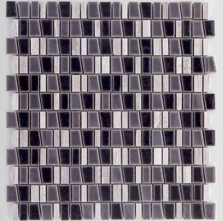 TORTORA GRIGIO Supporto Smaltato / Pietra Naturale Rivestita di Lamina Metallica Lucida / Opaca Serie Lacca Murini Hydre Ston Piastrelle & Mosaici