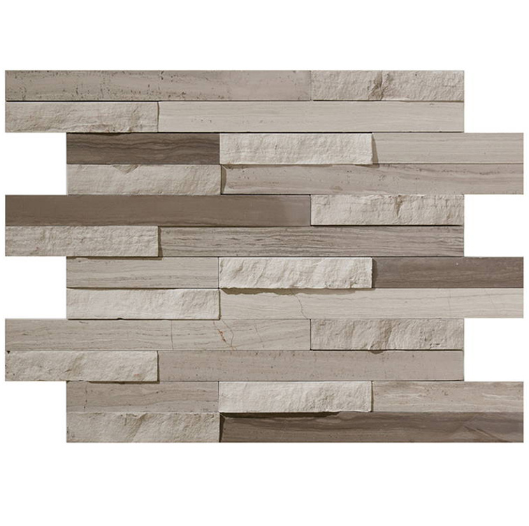 GREYSTONE 3D MIX Pietra Naturale Lucida / Opaca / Irregolare Serie Specials Pietrarreda Hydre Ston Piastrelle & Mosaici