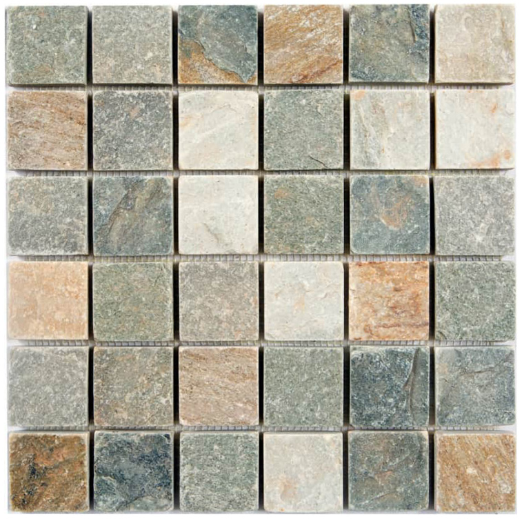 OCRAGRIGIA 48x48 Pietra Naturale Opaca / Irregolare Serie Ocragrigia Pietrarreda Hydre Ston Piastrelle & Mosaici