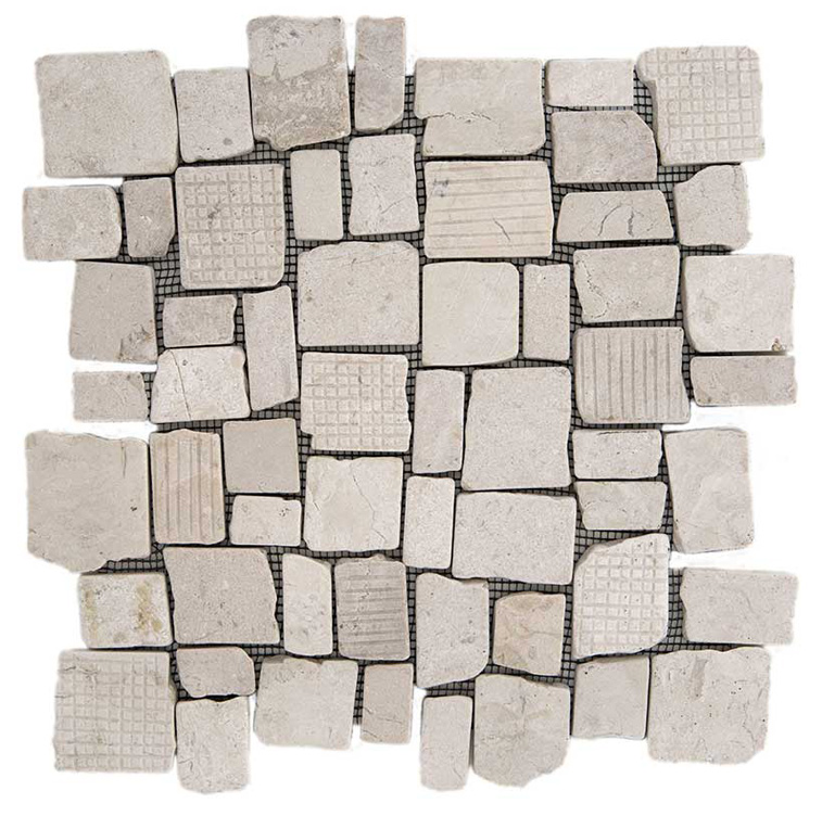 QUADROPIATTO PIETRABIANCA Pietra Naturale Opaca / Irregolare Serie Quadro Piatto Pietrarreda Hydre Ston Piastrelle & Mosaici