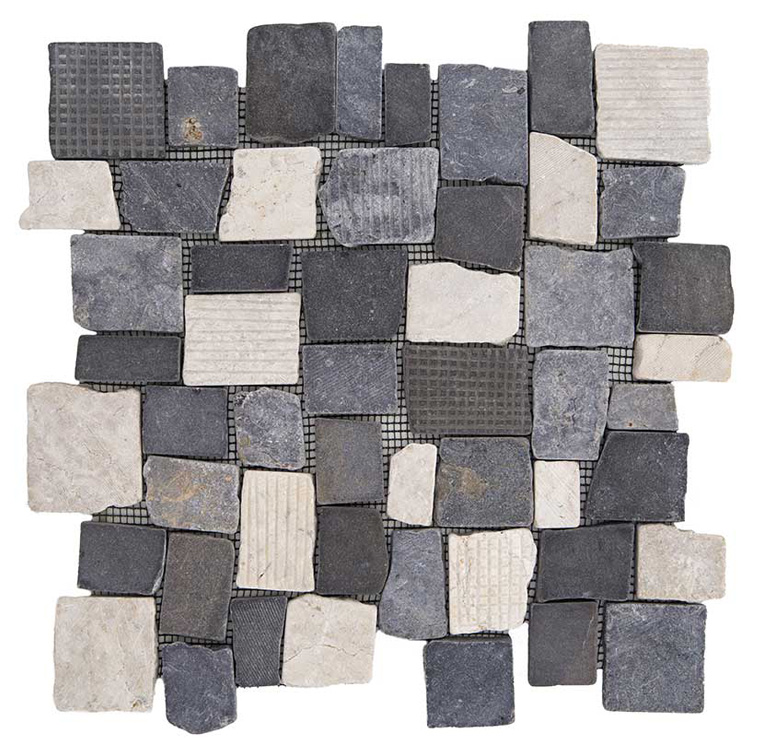 QUADROPIATTO PIETRABIANCANERA Pietra Naturale Opaca / Irregolare Serie Quadro Piatto Pietrarreda Hydre Ston Piastrelle & Mosaici