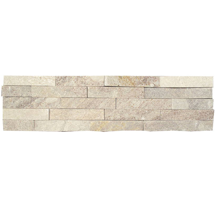 MURETTO 15x60 QUARZO BEIGE Pietra Naturale Opaca / Irregolare Serie Muretto 15x60 Pietrarreda Hydre Ston Piastrelle & Mosaici