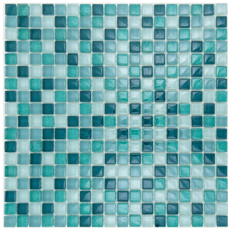 GLOW GREEN Vetro Lucida Serie Vetro Hydre Ston Piastrelle & Mosaici