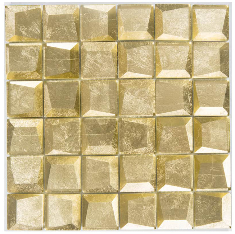 PARENTESI ORO Vetro Lucida Serie Vetro Hydre Ston Piastrelle & Mosaici