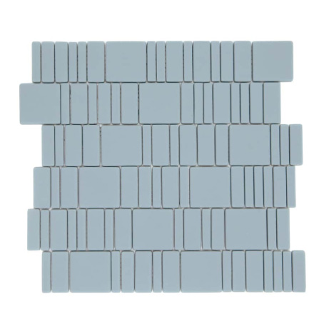 MULTIFORMATO 48 CARTA DA ZUCCHERO Vetro Opaca Enamel Multiformato 48 Serie Mosaico Ston Piastrelle & Mosaici