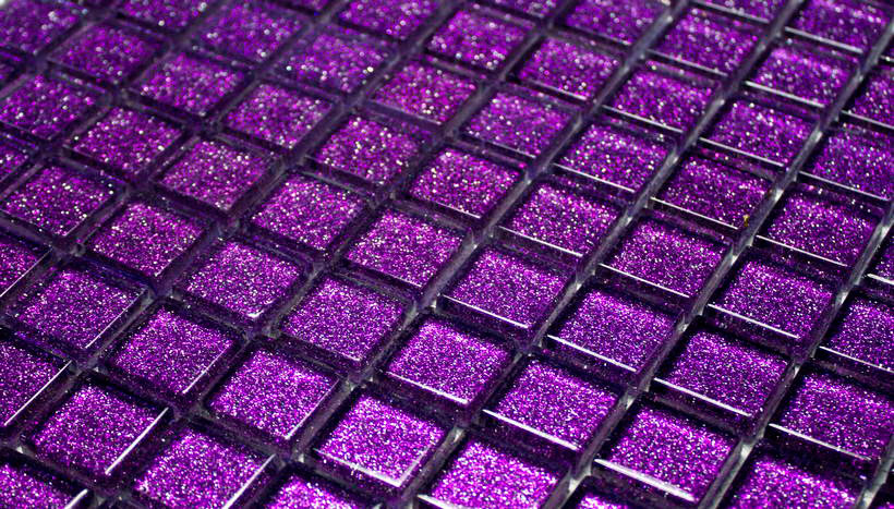 8PB915 Crystal 8 Glit Vetro Lucida Serie Mosaico Ston Piastrelle & Mosaici