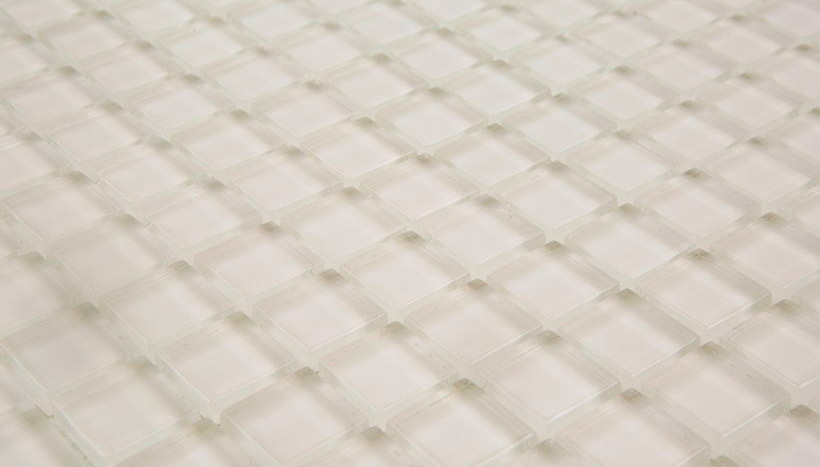 ECRÚ Crystal 6 Vetro Lucida Serie Mosaico Ston Piastrelle & Mosaici