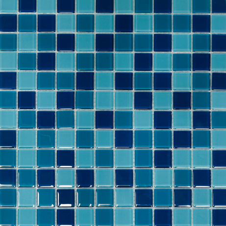SD BLU MARINE Crystal 4 Mix Serie Mosaico Ston Piastrelle & Mosaici