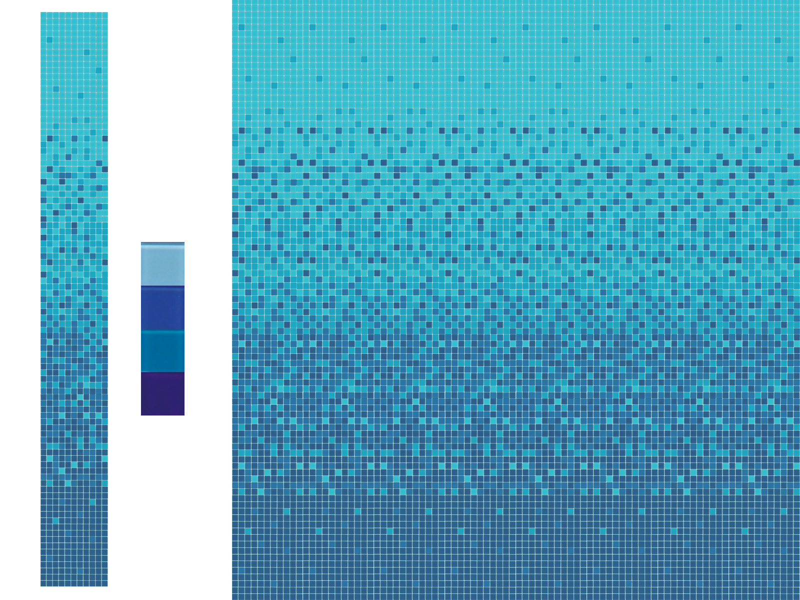 SD BLU MARINE VARIATION Crystal 4 Variation Serie Mosaico Ston Piastrelle & Mosaici