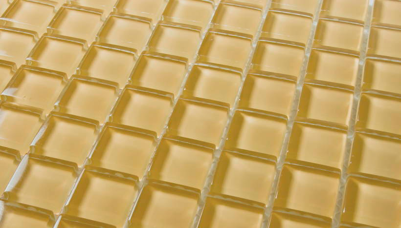 SD GOLD Crystal 8 Vetro Lucida Serie Mosaico Ston Piastrelle & Mosaici