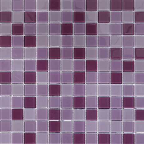 SD VIOLET GLASS Crystal 4 Mix Serie Mosaico Ston Piastrelle & Mosaici