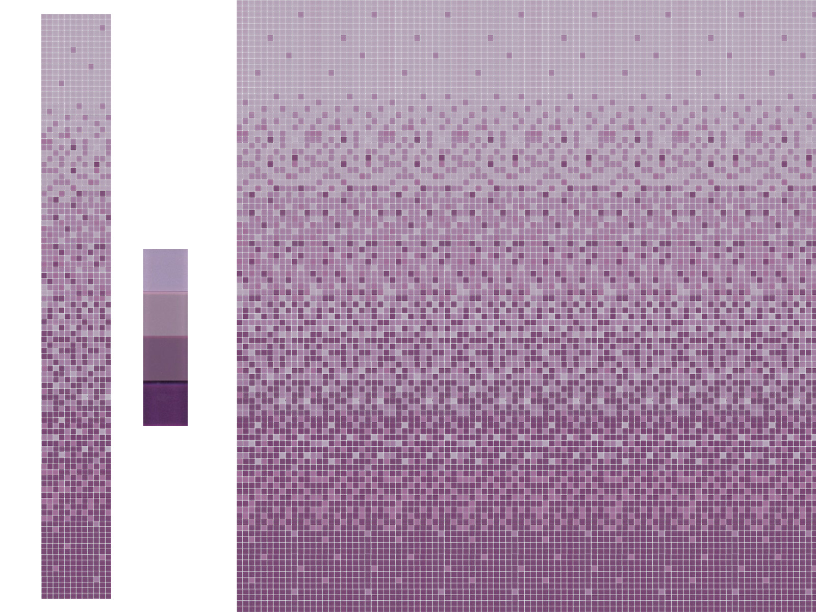 SD VIOLET GRASS VARIATION Crystal 4 Variation Serie Mosaico Ston Piastrelle & Mosaici