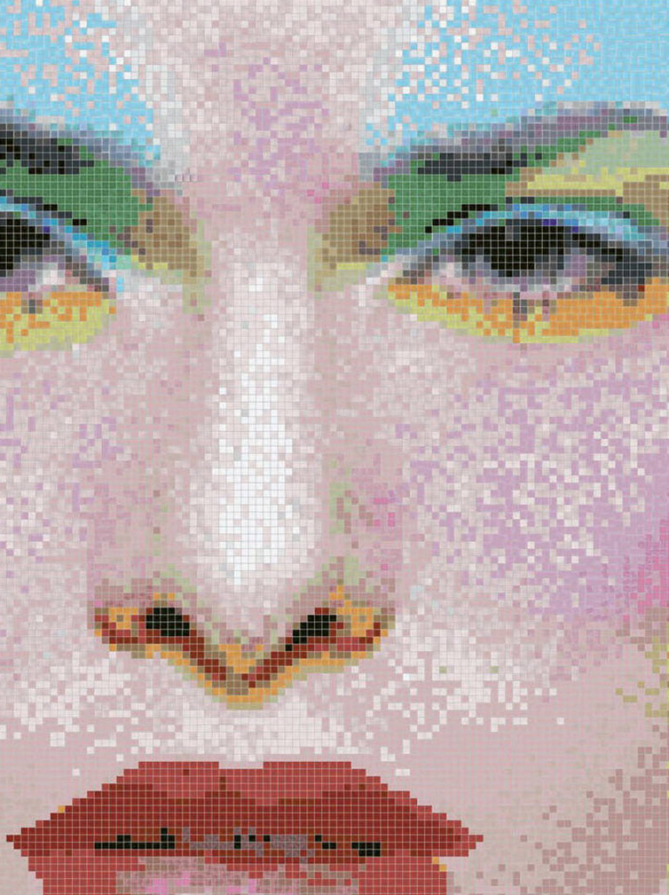 EUROPA Pasta di Vetro Satinata / Cangiante / Iridescente Disegno 10 Serie Mosaico Ston Piastrelle & Mosaici