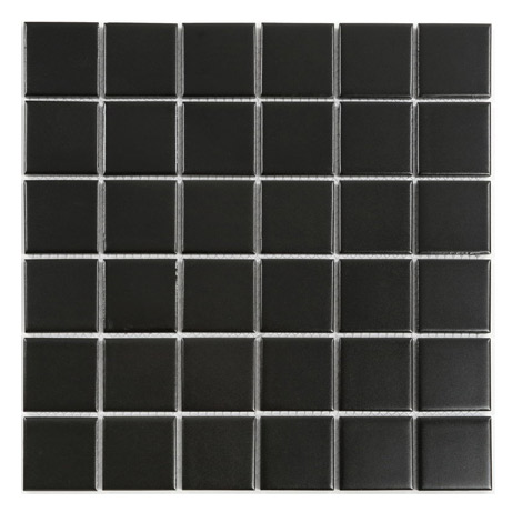 QUADRO NERO OPACO Gres Porcellanato Opaca Old Fashion Serie Mosaico Ston Piastrelle & Mosaici