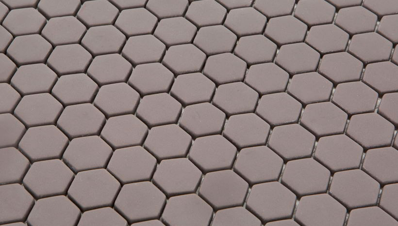 SADDLE ESAGONA 23 Vetro Opaca Enamel Esagona 23 Serie Mosaico Ston Piastrelle & Mosaici