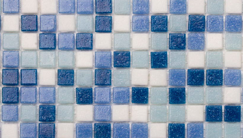 LAGOON 10 Pasta di Vetro Irregolare / Satinata Elité 10x10 Serie Mosaico Ston Piastrelle & Mosaici