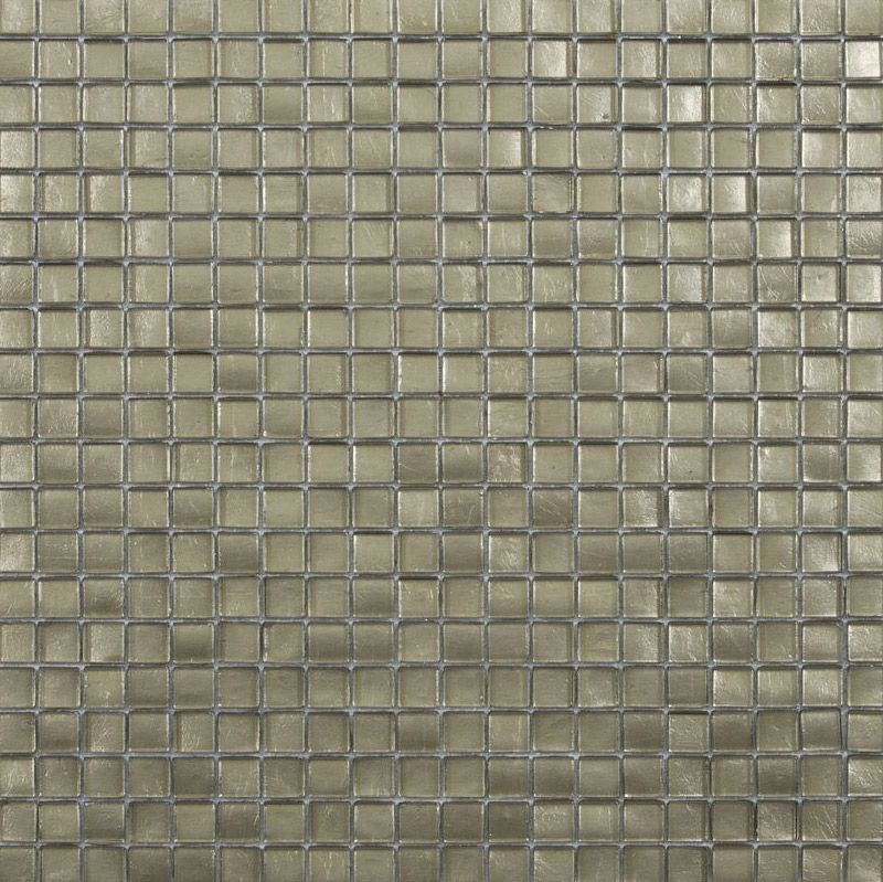 MOON Pasta di Vetro Lucida Fogliaoro 15x15 Serie Mosaico Ston Piastrelle & Mosaici
