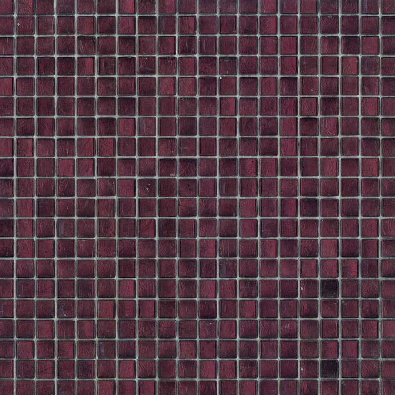 VIOLA AMETISTA Pasta di Vetro Lucida Fogliaoro 15x15 Serie Mosaico Ston Piastrelle & Mosaici