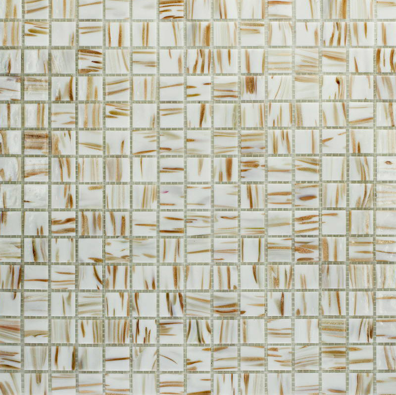 20G12 Pasta di Vetro Satinata Gold 20x20 Serie Mosaico Ston Piastrelle & Mosaici