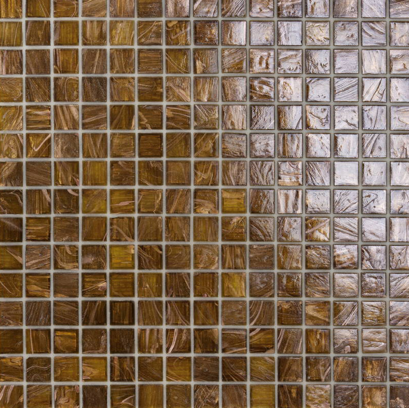 NPA503 Pasta di Vetro Satinata Gold 20x20 Serie Mosaico Ston Piastrelle & Mosaici