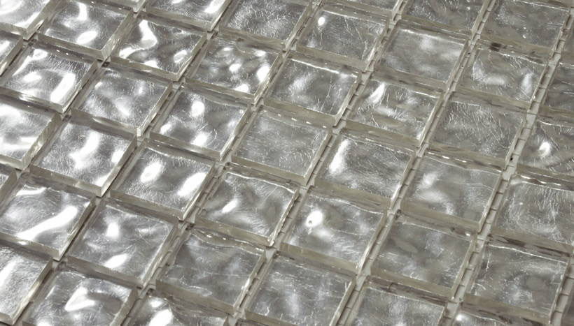ORO B ROCK Pasta di Vetro Lucida Glass Oro Serie Mosaico Ston Piastrelle & Mosaici