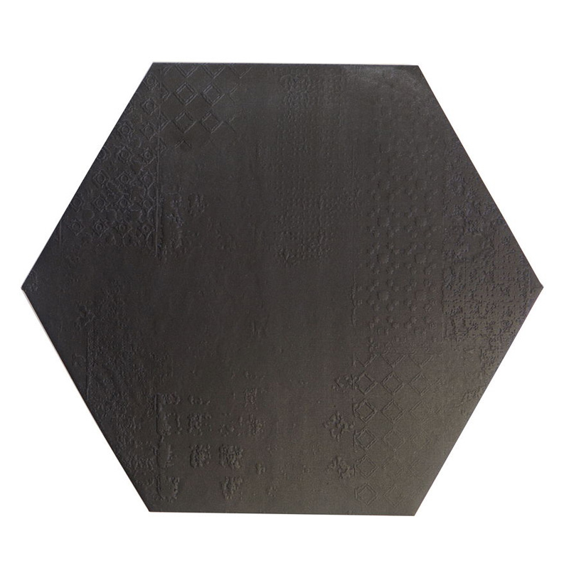 ESAGONA GRAPHITE LACE Gres Gorcellanato Serie Follow Ston Piastrelle & Mosaici