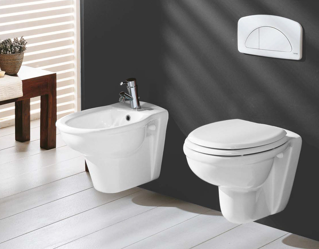 KENZIA serie Sanitari Sospeso marchio Rak Ceramics Dianflex