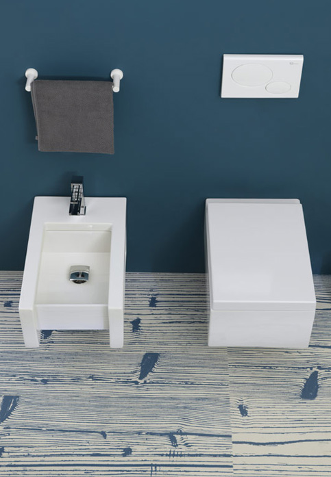 BOX serie Sanitari Sospesi colore Bianco Lucido Gsg Ceramiche