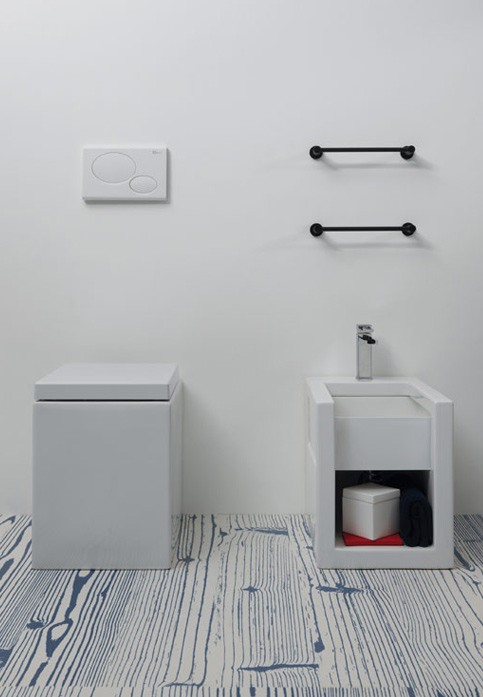 BOX serie Sanitari A Terra colore Bianco Lucido Gsg Ceramiche