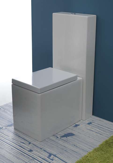 BOX serie Sanitari Monoblocco colore Bianco Lucido Gsg Ceramiche